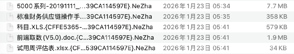 “.NeZha”后缀勒索病毒的应对与解密方案